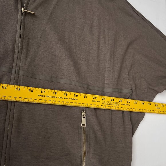 St. John 2 Piece Set Pants Jacket Size XL Brown Casual Athleisure Loungewear - Picture 13 of 16